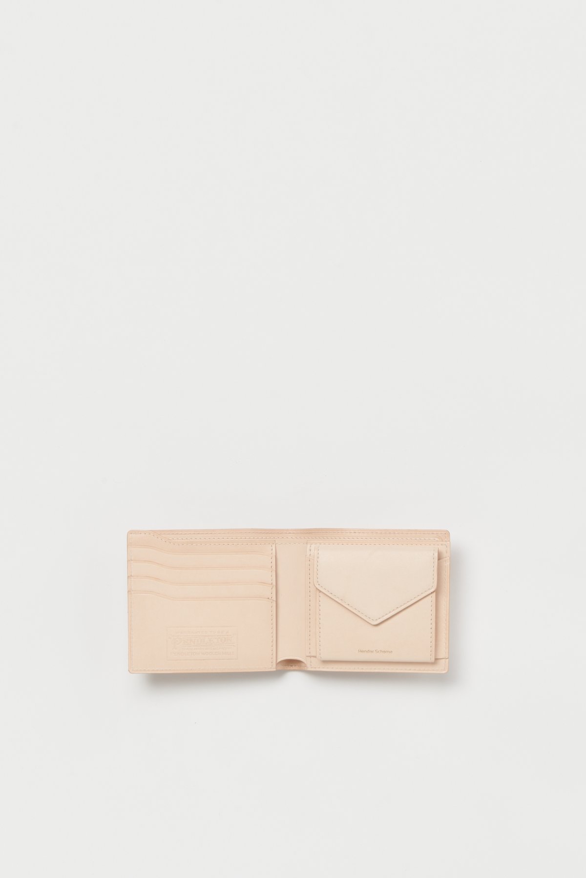 Hender Scheme×PENDLETON/half folded wallet/blac