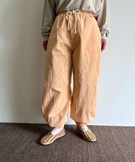 SONO/JAMIE joggers/White,Dusty peach