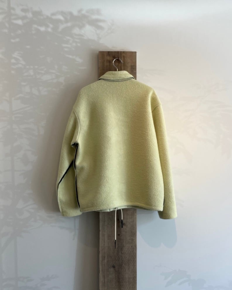 TOGA VIRILIS/BOA BLOUSON/YELLOW | pain 