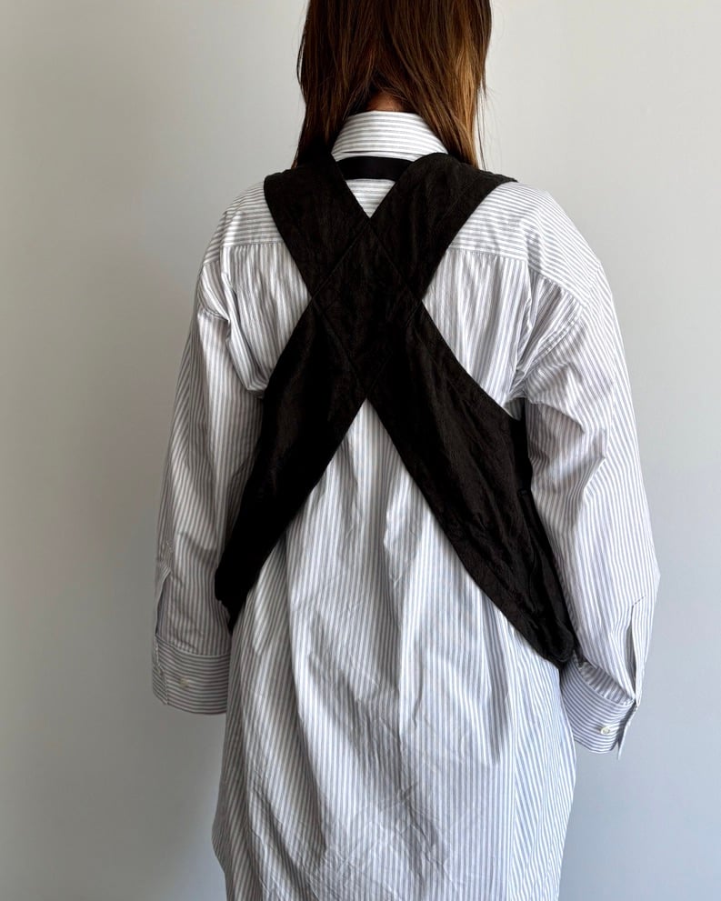 トップス KLASICA Cross Back Vest 3 KLASICA Cross Back Vest （Black） -FASCINATE