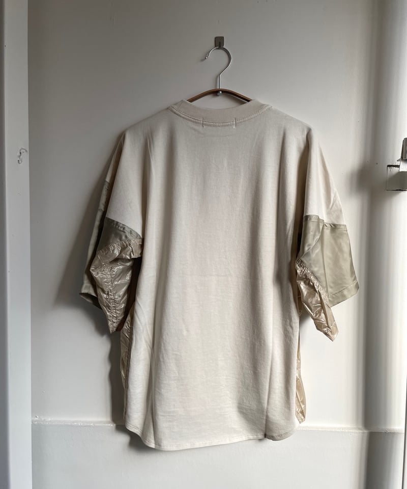 トップス TOGA TOO COTTON JERSEY TOGA TOO/Cotton jersey S/S/NAVY,BEIGE,BLACK | pain