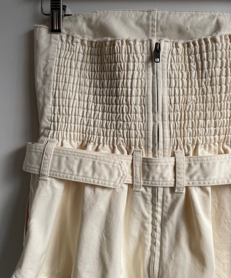 RYU KAGA/ bustier/DENIM,IVORY | pain