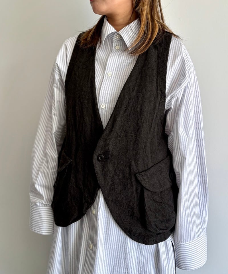 KLASICA/Cross Back Vest/BLACK | pain