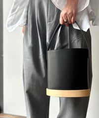 _Fot/plywood bag_oval/black
