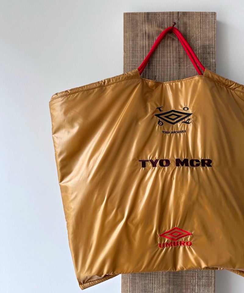 TOGA×UMBRO/Tote bag UMBRO SP/BEIGE,BLACK | pain