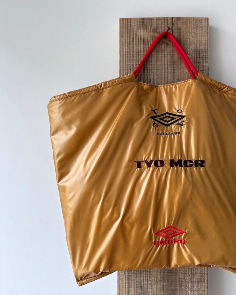 TOGA×UMBRO/Tote bag UMBRO SP/BEIGE,BLACK | pain