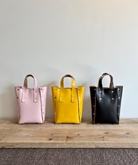 Hender Scheme/assemble hand bag tall s/pink,yellow,black