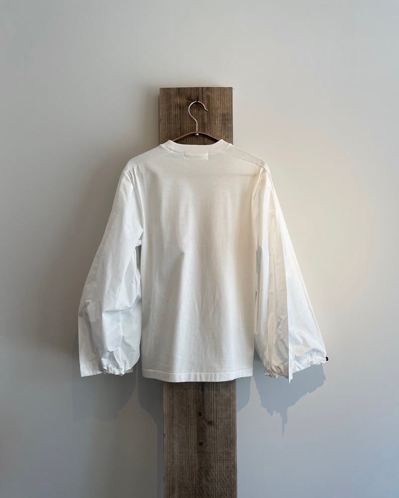 トップス TOGA PULLA TOGA PULLA Cotton taffeta L/S TOGA PULLA/COTTON TAFFETA L/S/WHITE,NAVY,BLACK