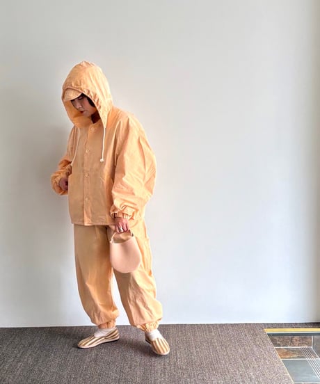 SONO/HUCKLE hoodie/Dusty peach