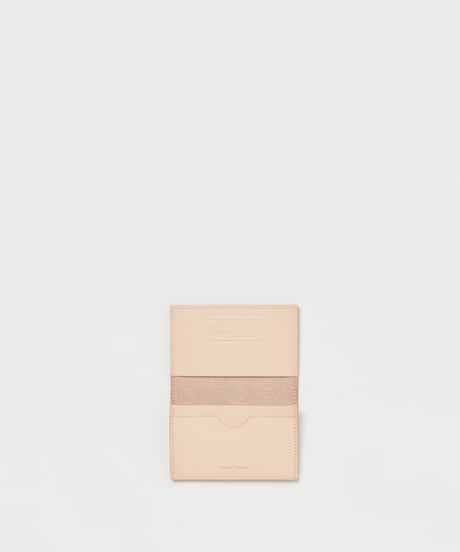 Hender Scheme×PENDLETON/folded card case/natural :Harding emboss,black:Harding emboss