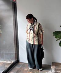 RYU KAGA/Wide sleeve stripe shirts/STRIPE | pain