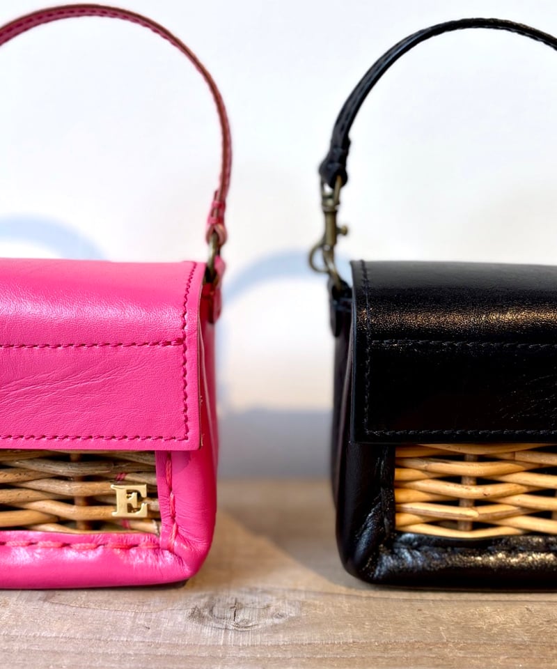 専用☆定価以下☆ebagos 籐つきミニサイフblack 2024aw 新品 ebagosから新作のご紹介です #ebagos #エバゴス #leather #black