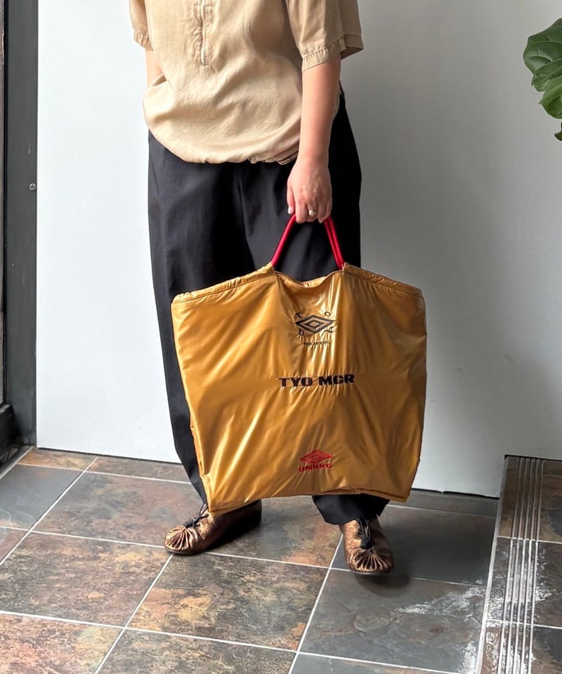 TOGA×UMBRO/Tote bag UMBRO SP/BEIGE,BLACK | pain