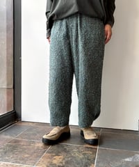 Dulcamara/タターヘムタックパンツ/Mix Blue,Mix Black