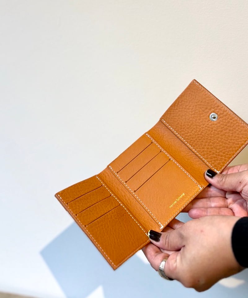 Hender Scheme/trifold wallet/natural,navy,black