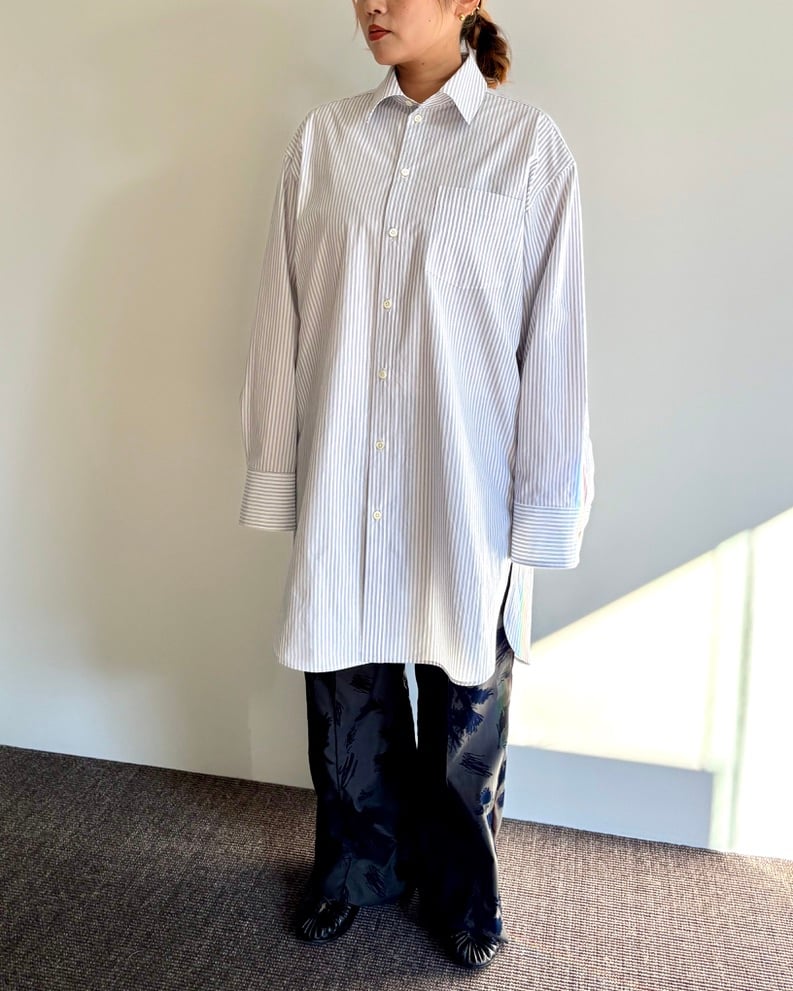 【新品】RYU KAGA wide sleeve shirts ブラック fit=scale-down,w=1200