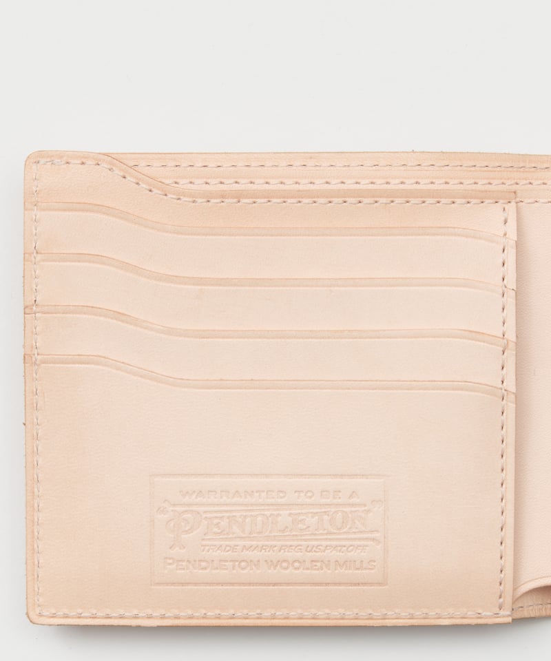 Hender Scheme×PENDLETON/half folded wallet/blac Hender Scheme×PENDLETON/half folded wallet/blac