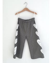 Heart print pants