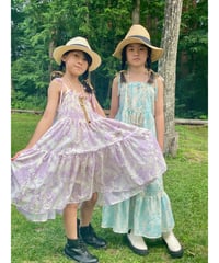 Rococo print Camisole Dress