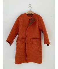 Italian Boiled Wool Coat