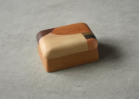 寄木小箱 カード/Yosegi Wooden Box – Card Case