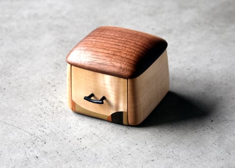 引き出し小箱　リングケース/Small Drawer Box and Ring Case