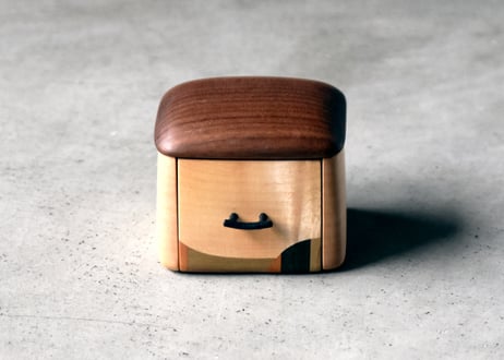 引き出し小箱　リングケース/Small Drawer Box and Ring Case