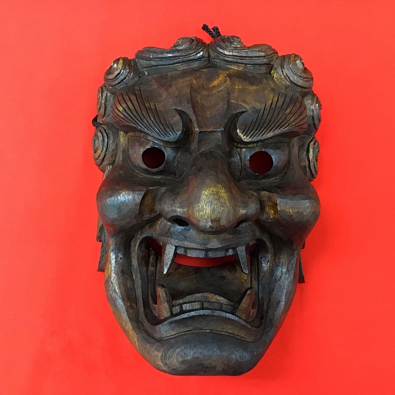 不動明王　手彫りお面 41yBIxdF9nL._UF350,350_QL50_.jpg