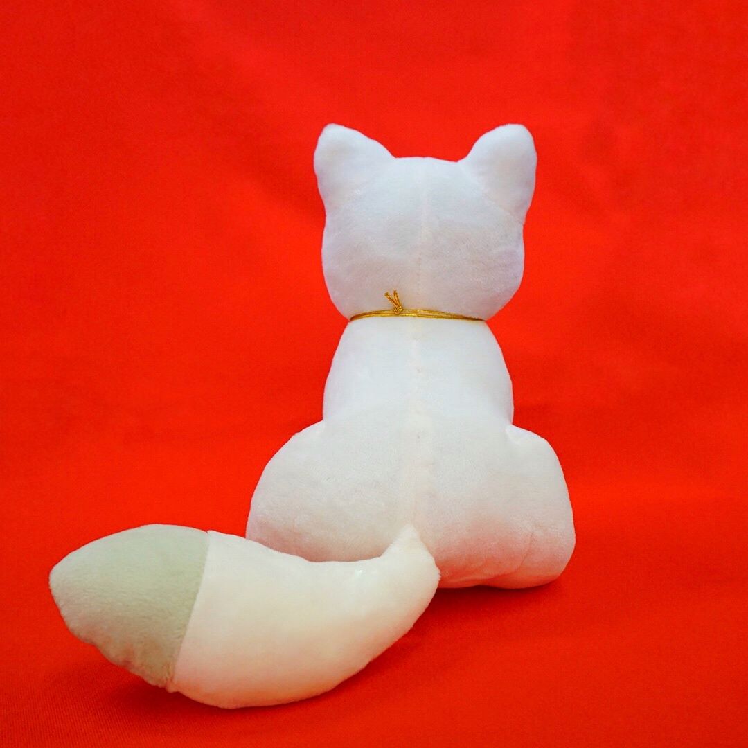 白狐のぬいぐるみ 白狐ぬいぐるみ (S) | (株)高畠商店