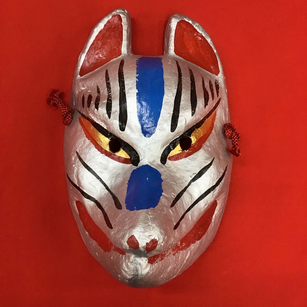 十数年前に作ったお面 能面 しかみ面