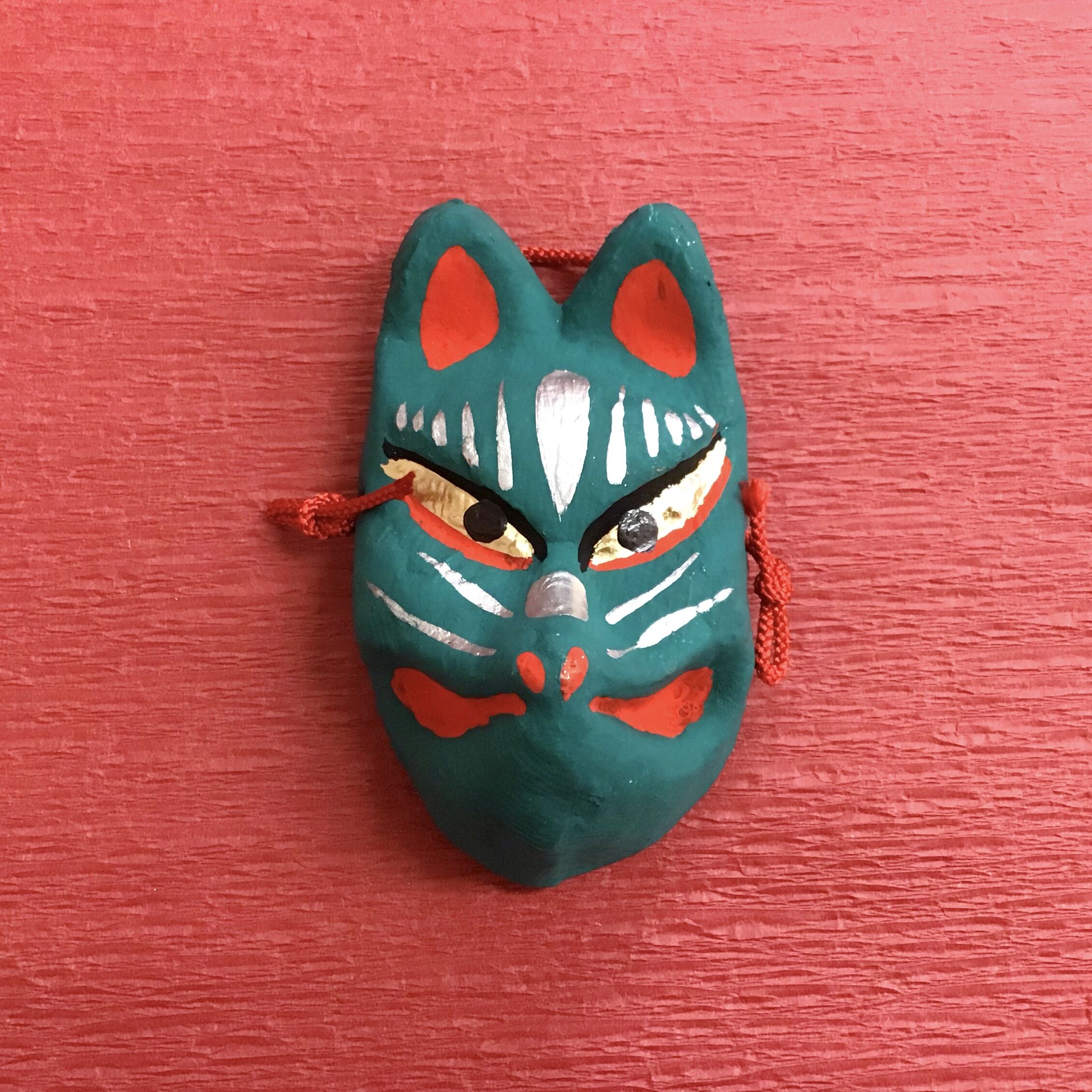 広重  色紙 お面 original