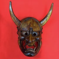 能面　不動明王　飾り面 能面 不動明王（ふどうみょうおう）