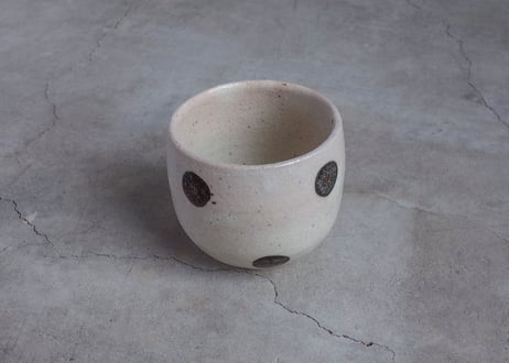 水玉 湯のみ