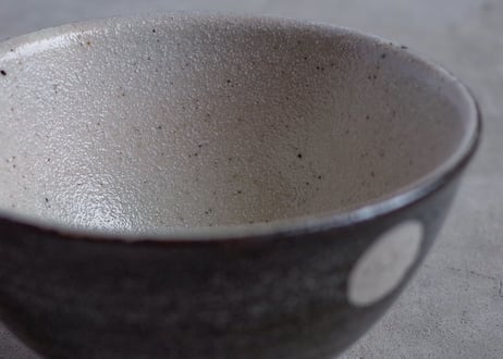 水玉 飯碗　大