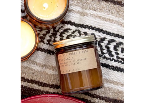 7.2oz Soy Wax Candle / 11 AMBER&MOSS