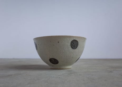 水玉 飯碗　大