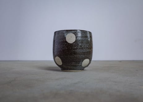 水玉 湯のみ