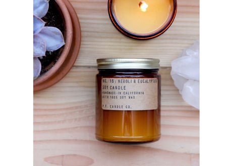 7.2oz Soy Wax Candle / 16 NEROLI&EUCALYPTUS