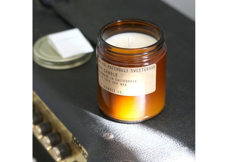7.2oz Soy Wax Candle / 19 PATCHOULI SWEETGRASS