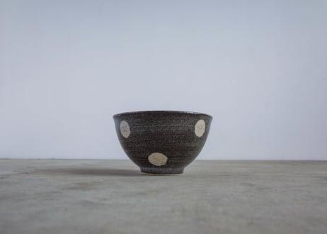 水玉 飯碗　小