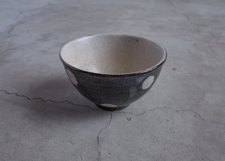 水玉 飯碗　小