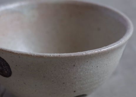 水玉 飯碗　小