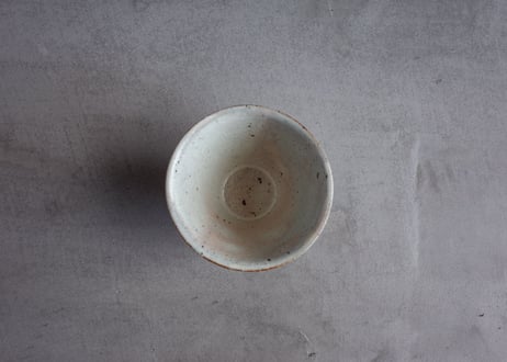 粉引き面取りカップ（大）