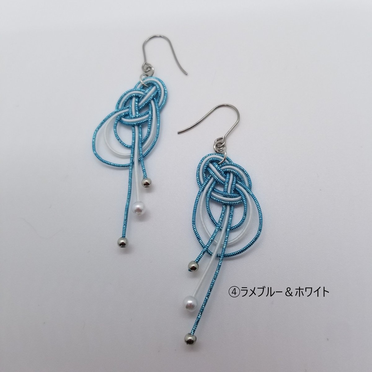 キラゆら1 ピアス／イヤリング | 水引アクセサリーSACHI / Sachi's M