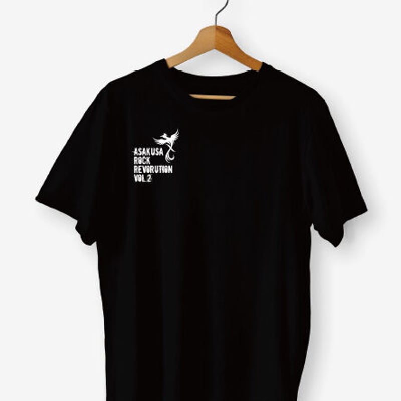 Asakusa ROCK REVOLUTION』 FES!! vol.2 Tシャツ (黒)