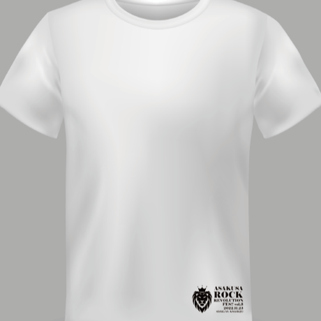 『Asakusa ROCK REVOLUTION』  FES!! vol.3 Tシャツ (白)