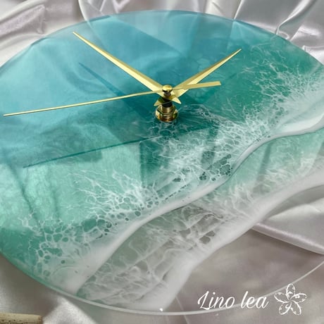 オーダー30cm【送料無料】Oceanlea ocean clock(イエロー)ART clock