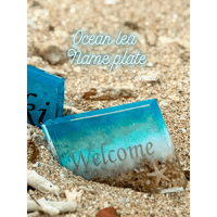 Ocean lea ネームプレートsmall 【送料無料】