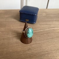 トルコ石アンティークリング