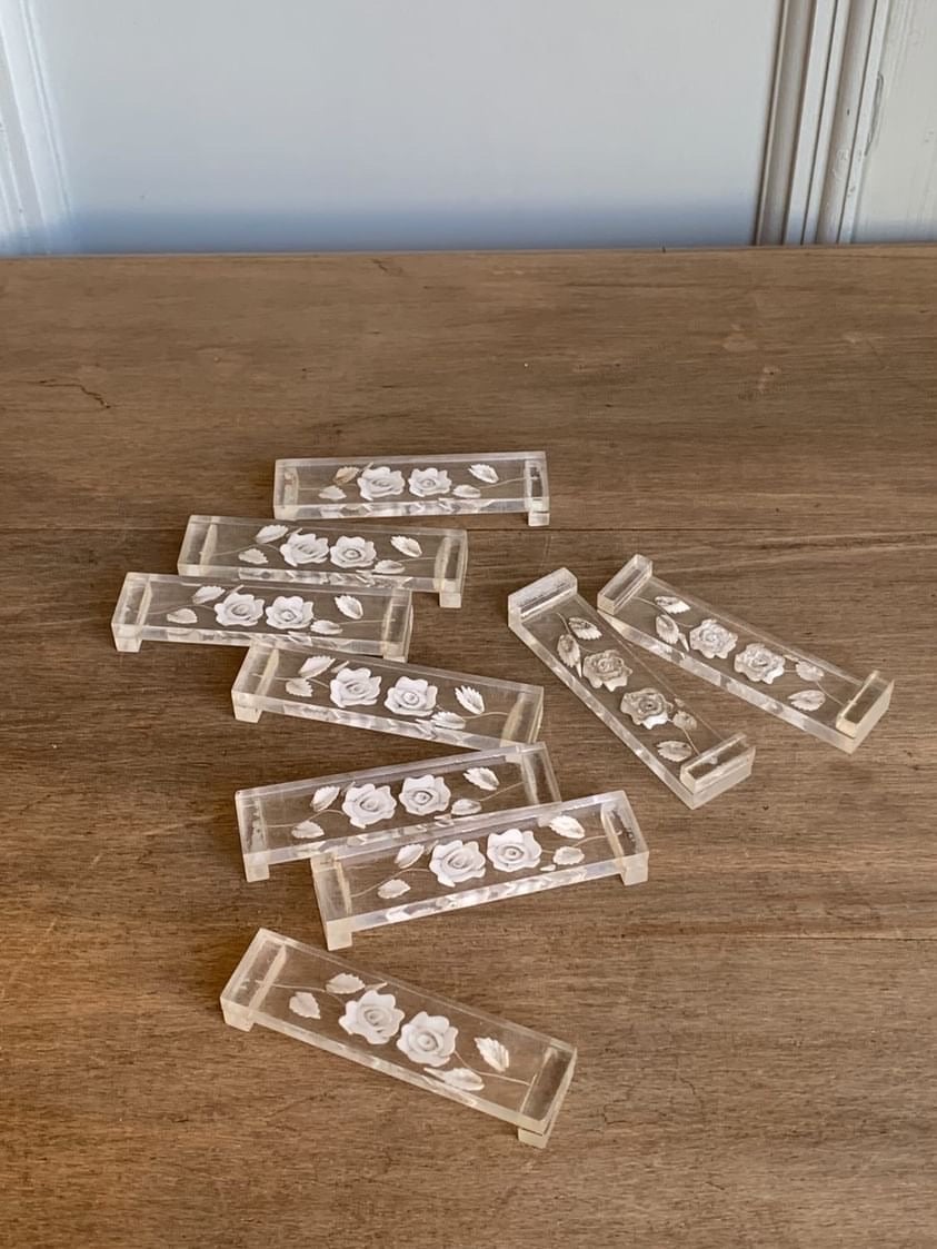 ルーサイトカトラリーレスト2点SET | quoi de neuf